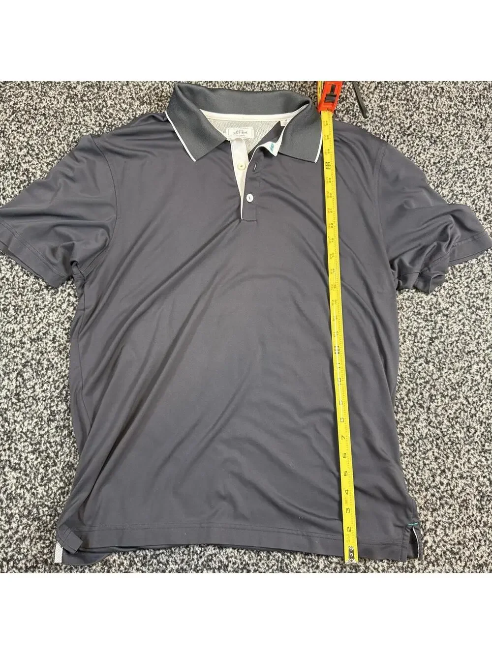 AdiPure Adidas Black Men's performance shirt polo size medium